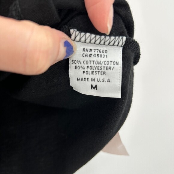 NWT URBAN OUTFITTERS Mouchette Black White Stripe Cold Shoulder Crop Top Medium - Picture 6 of 6